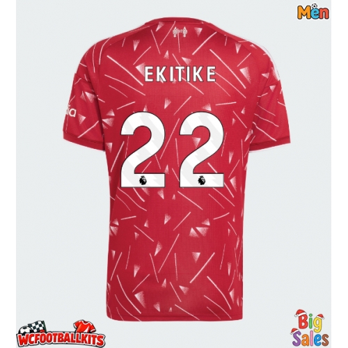 Liverpool Hugo Ekitike #22 Replica Home Stadium Shirt 2026-27 Short Sleeve
